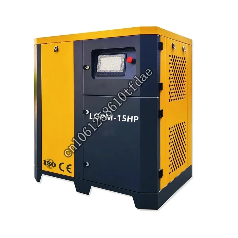 VSD PLC Screw air compressor 30HP/8KG 3.6 m3   factory direct sales