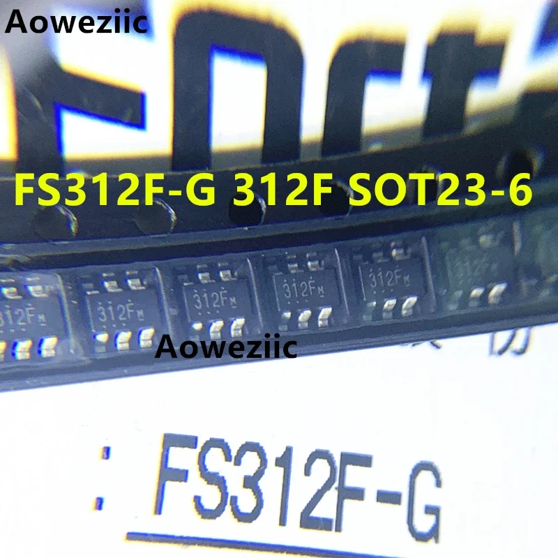 FS312F-G SOT23-6 Screen Printed 312F Single Section Lithium-ion/Polymer Battery Protection Chip