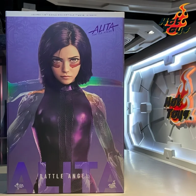 In Stock Original Genuine Hottoys Alita Battle Angel Mms520 1:6 Movie Characters Portrait Model Toys Christmas Gifts