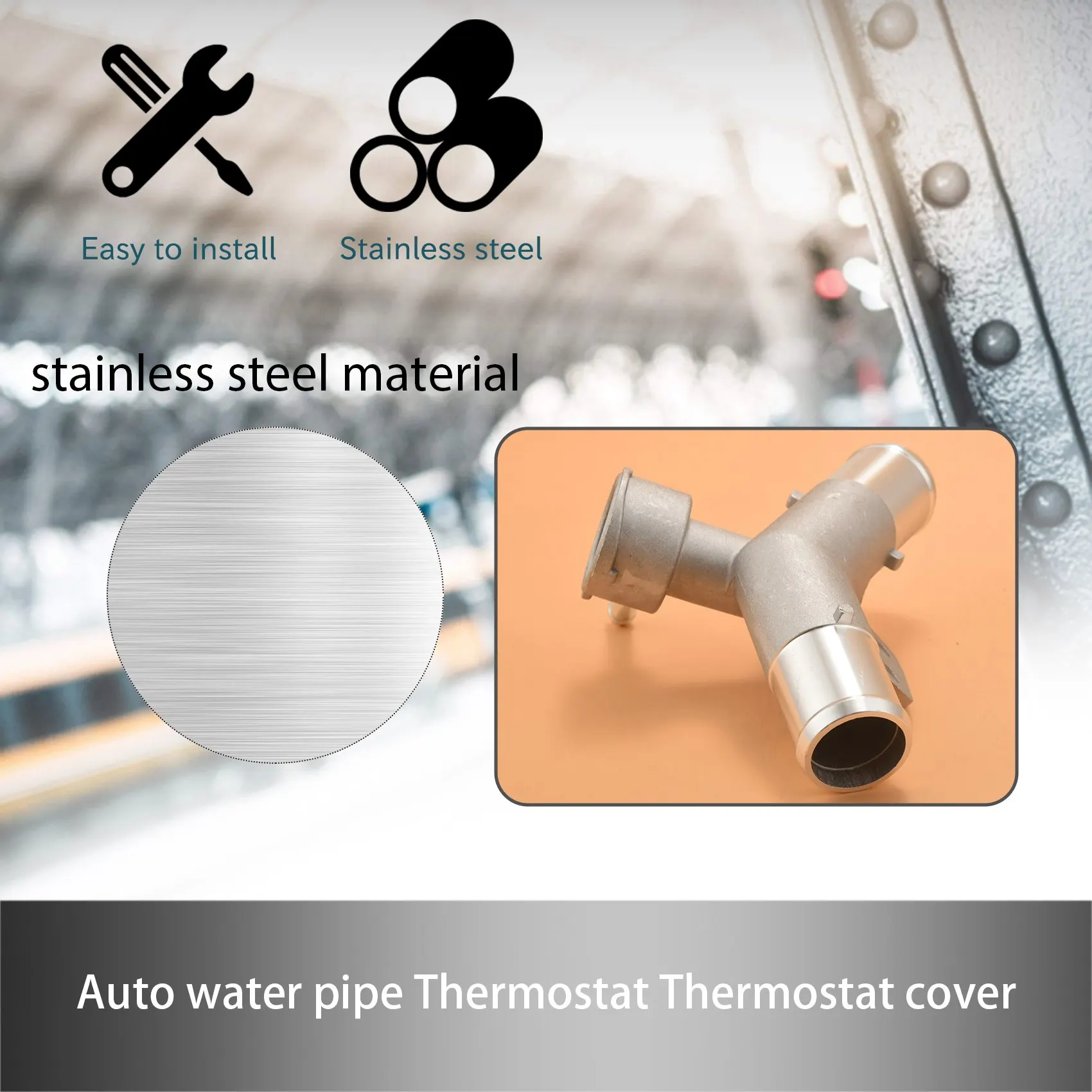 

Aluminium Engine Radiator Filler Neck Coolant Thermostat Housing Water Pipe For Toyota Yaris Belta Vios Vitz 1650221080 16502-21