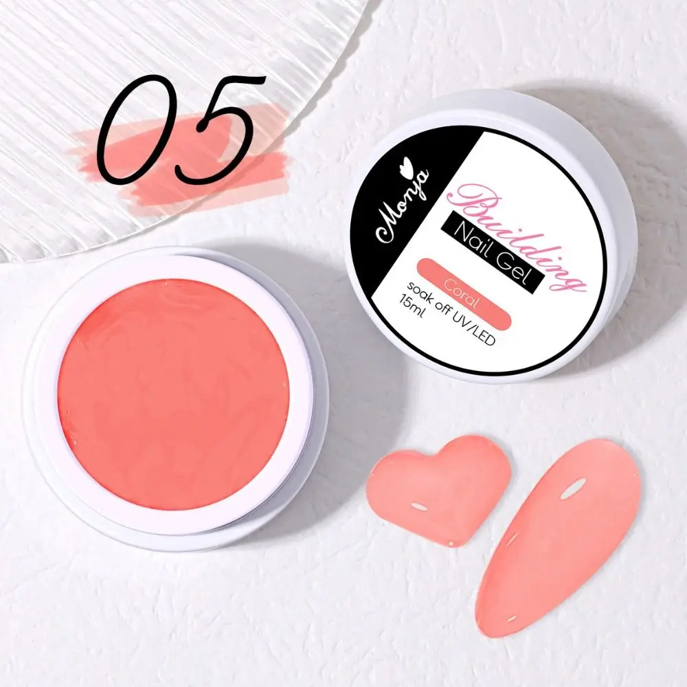 Nuovo Rosa/Trasparente/Bianco Nail Poly Art Gel Non Appiccicoso 3D Scultura Solid Builder Gel FAI DA TE Duro Gel Estensione Costruttore Per Le Unghie