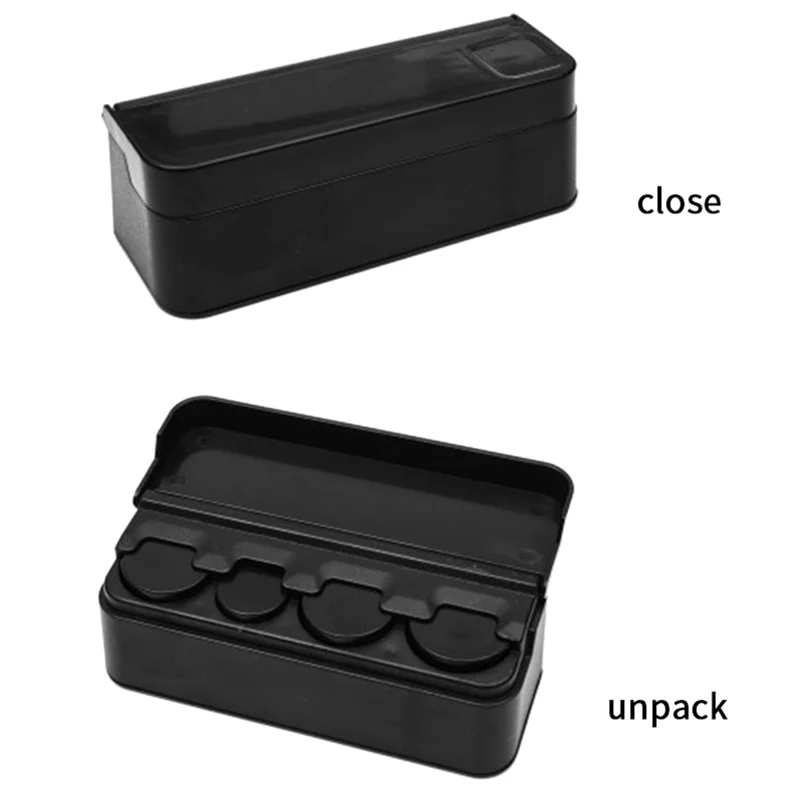 Coin Holder for Car Change Organizer Universal Storage Coin Money Dispenser Compatible with Most Car Trucks Accessories