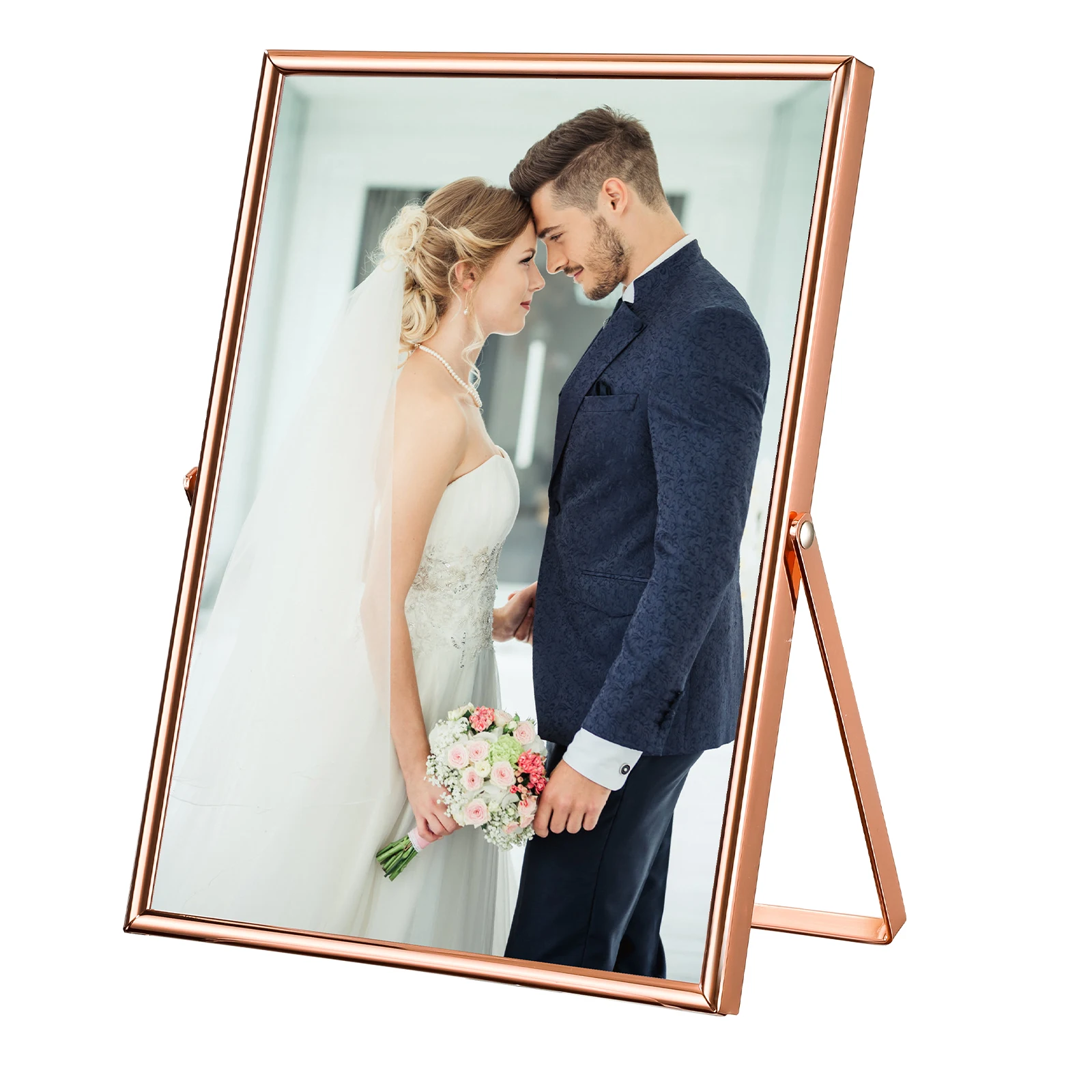 Antique European Wedding Birthday Party Audio Guestbook Phone with Free LED Wedding Sign and A5 Vertical Photo Frame