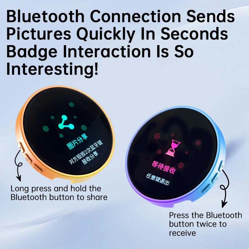 

Bluetooth Electronic Badges Anime Merchandise Pop Culture Merchandise Anime Stars Fan Clubs Concerts Fan Support Mini Hangers