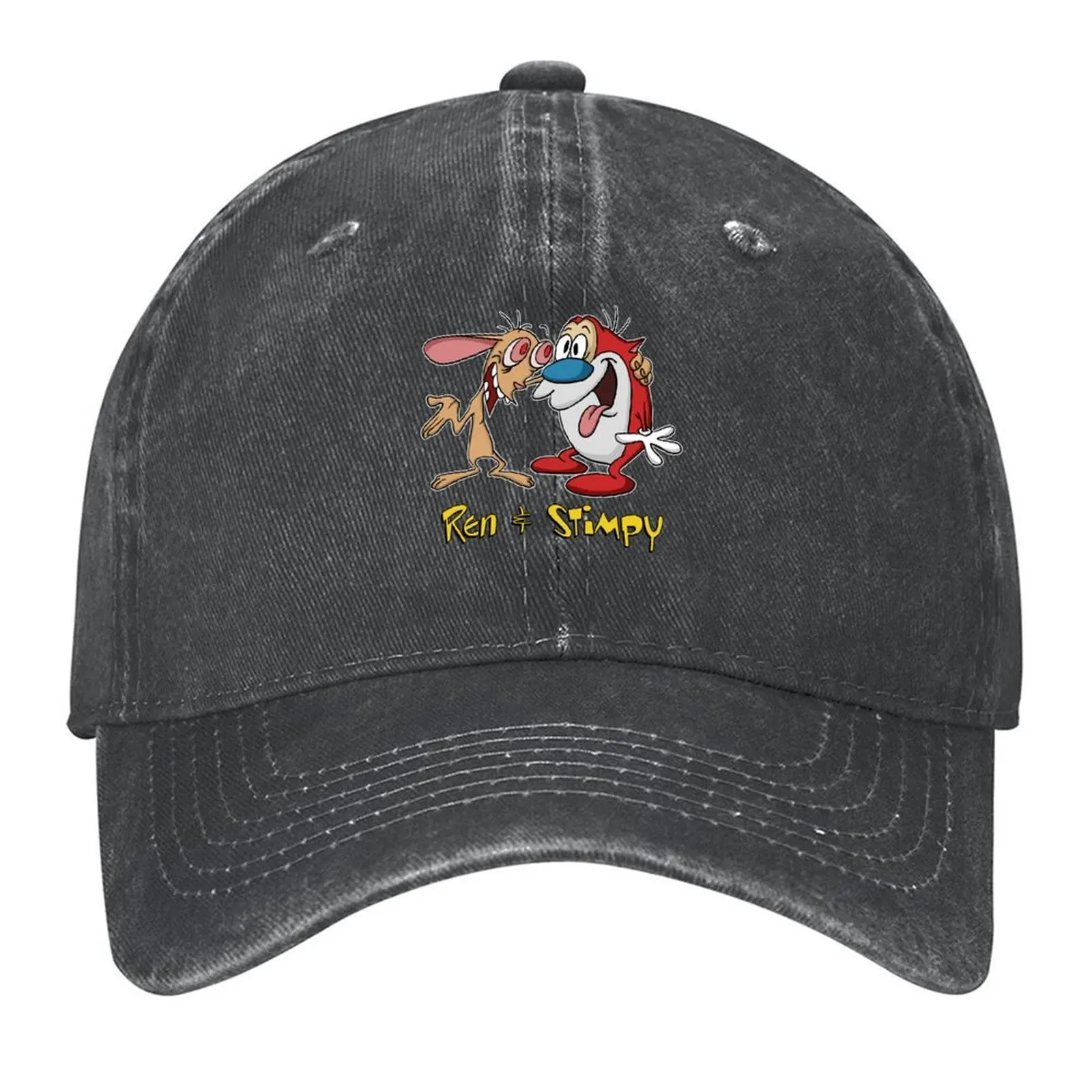 

Бейсбольная кепка Ren and Stimpy, мужская дизайнерская шляпа, термокозырек, уличная одежда, шапки для девочек, мужские