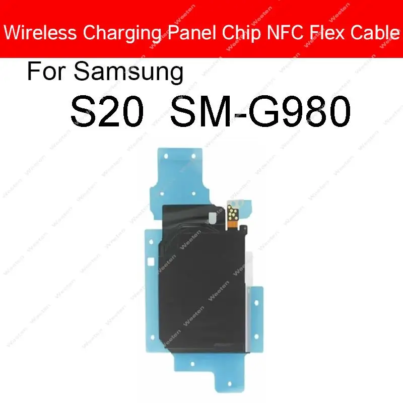 Wireless Charging Panel Coil NFC Flex Cable For Samsung S7 S8 S9 S10 Plus S10E S20 Ultra S20 Edge 4G 5G Antenna Charger Board