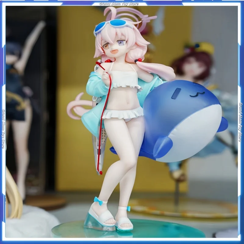 

Blue Archive Hand-Made Swimsuit Action Figure Ornament Beautiful Girl Model Gift With Color Box Bird Theme Surrounding Area Toys