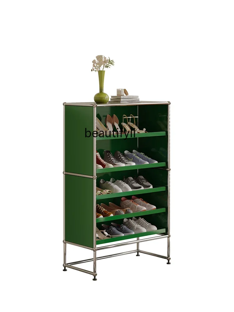 

Y13 Medieval USM drawer shoe cabinet household ins simple door entrance entrance storage cabinet