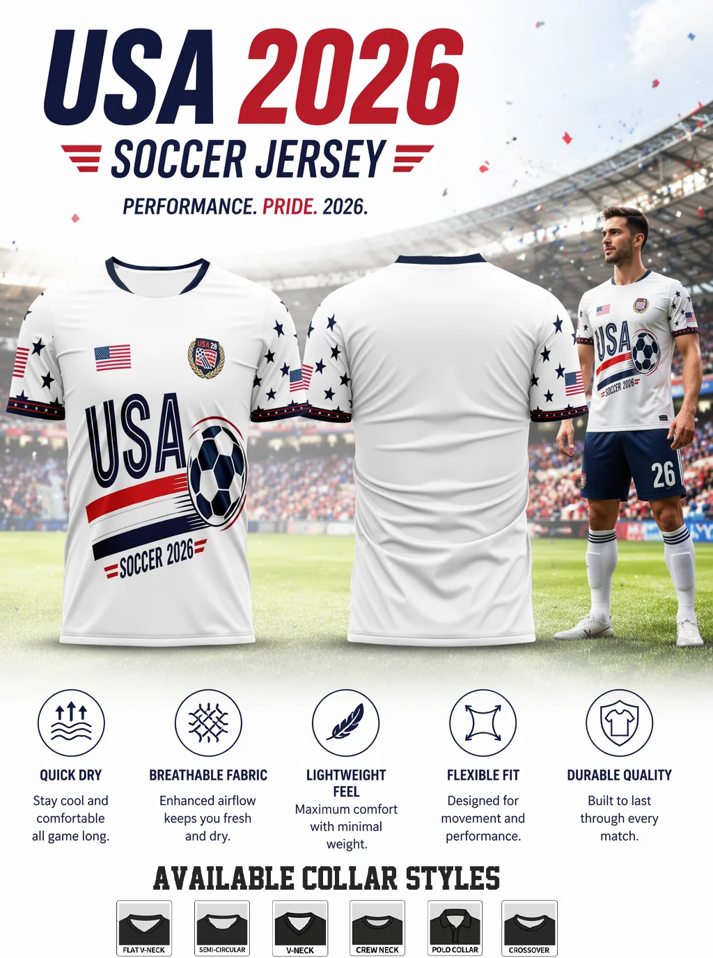 camisa-de-futebol-multifuncional-e-duravel-dos-eua-utiliza-tecido-ultraleve-para-movimentos-extenuantes-no-campo-por-longos-periodos