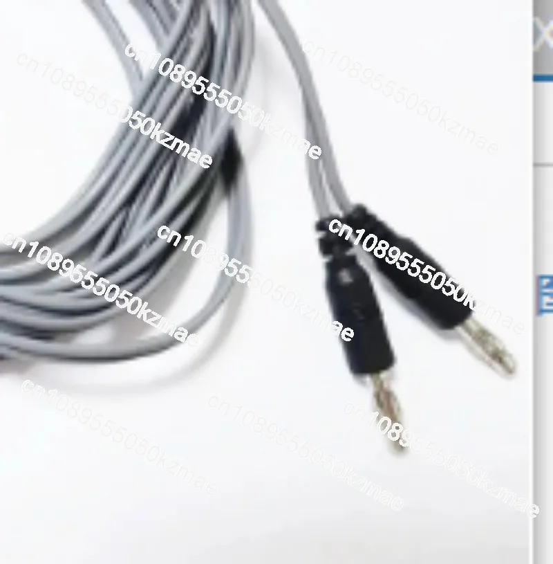 

Кабель для биполярных электрокоагуляционных щипцов с силиконовым проводом, совместимый с AESCULAP MARTIN, двойной штекер 4,0 мм, длина 3 м