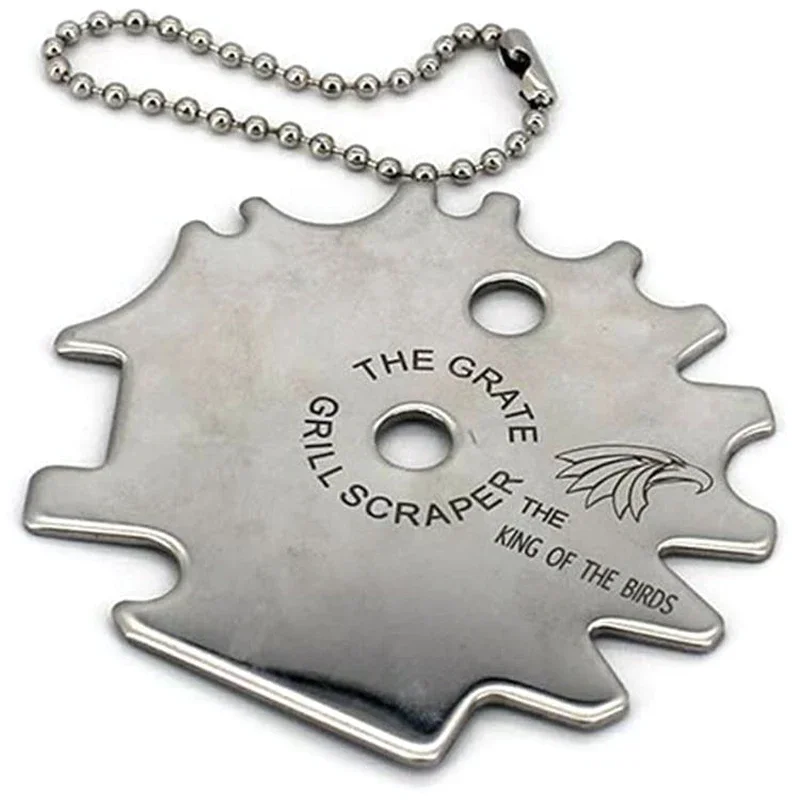 المحمولة المعادن شوايات شواء صر الأنظف تنظيف الشواء مكشطة الغسيل أداة شواء تنظيف الشواء تنظيف شواء مكشطة #5