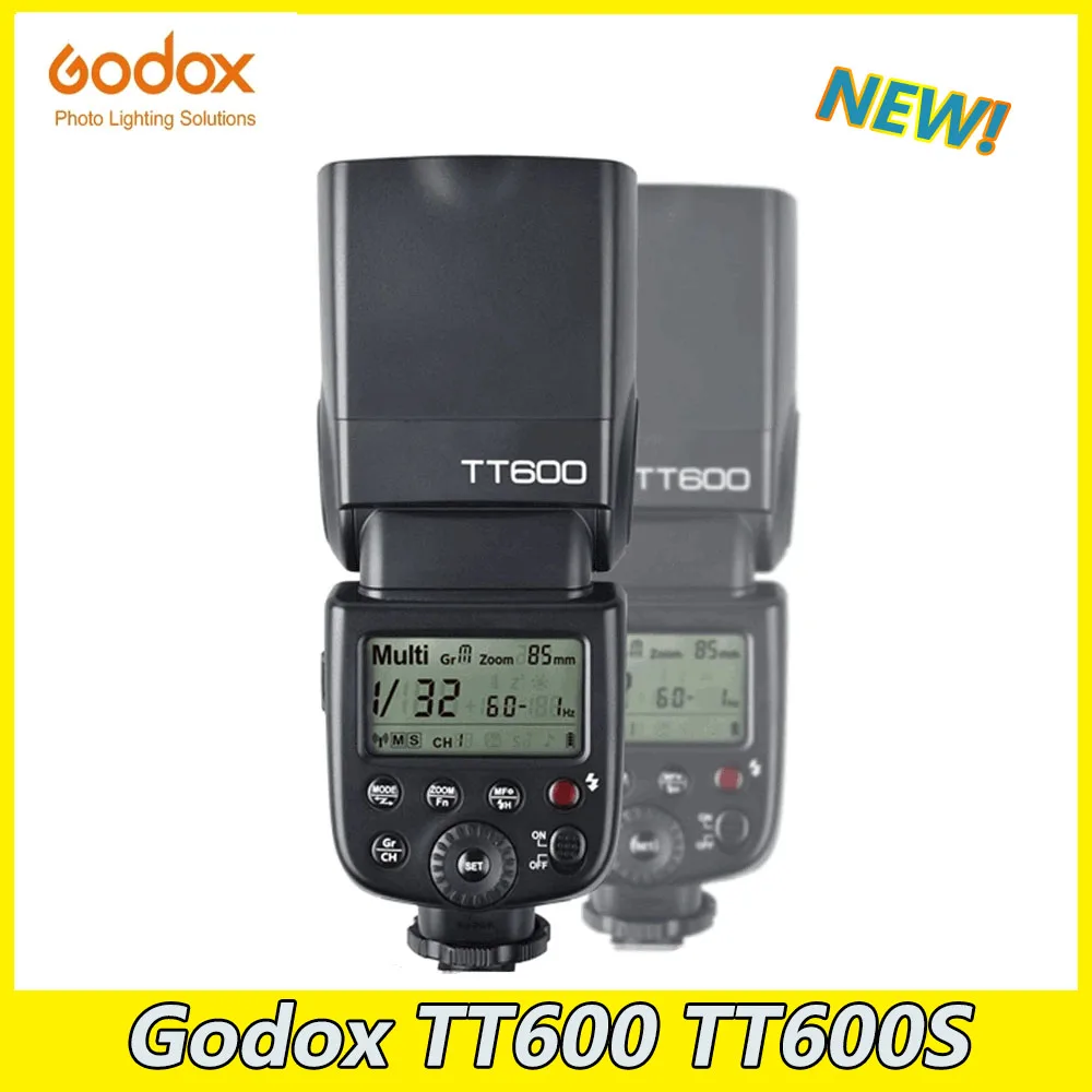 

Беспроводная вспышка Godox TT600 TT600S 2,4G GN60 Master/Slave для камеры Canon Nikon Sony Pentax Olympus Fujifilm