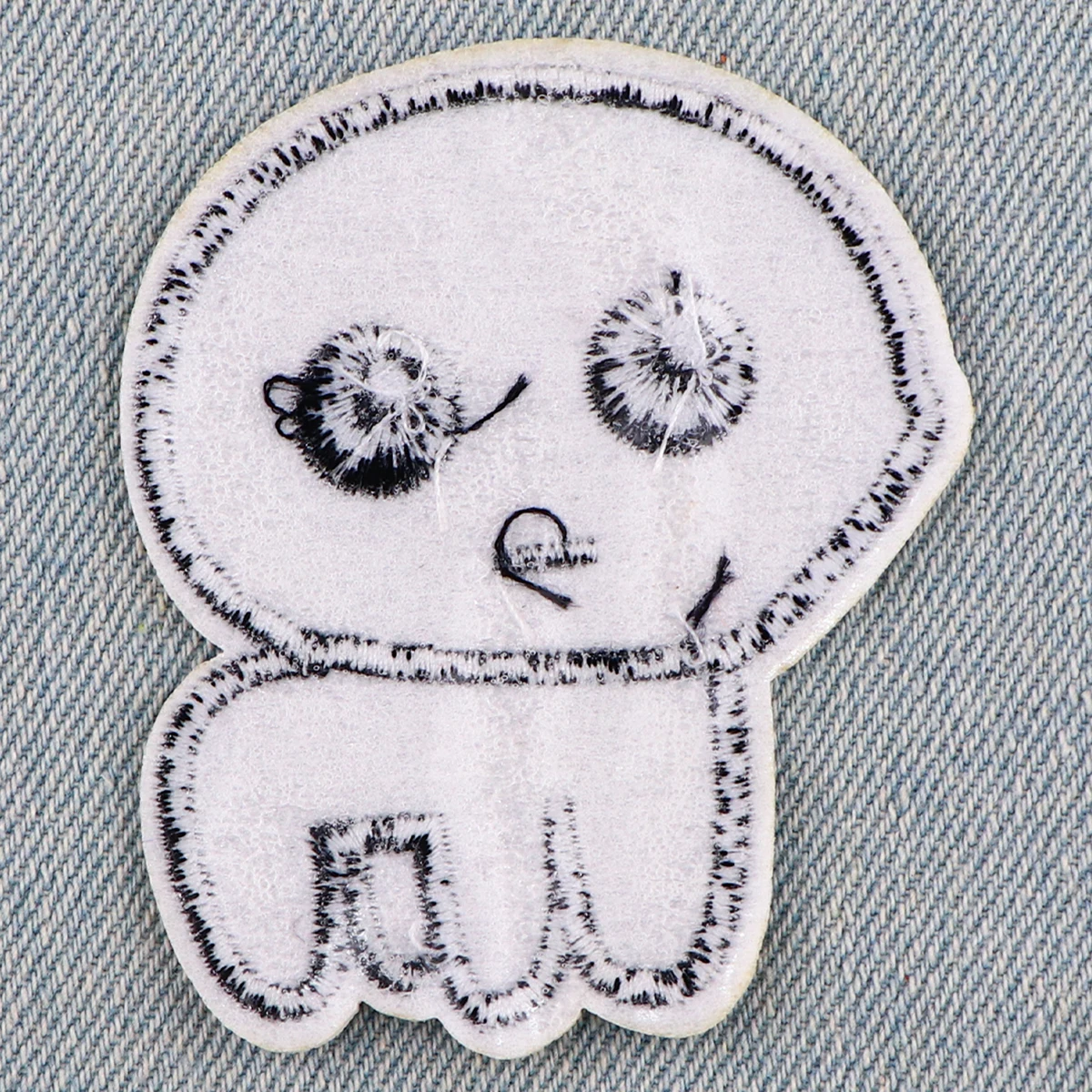 Autism Tbh Creature Embroidered Patches For Clothing DIY Sewing Applique Patch Iron On Patches On Clothes Mental Health Patch