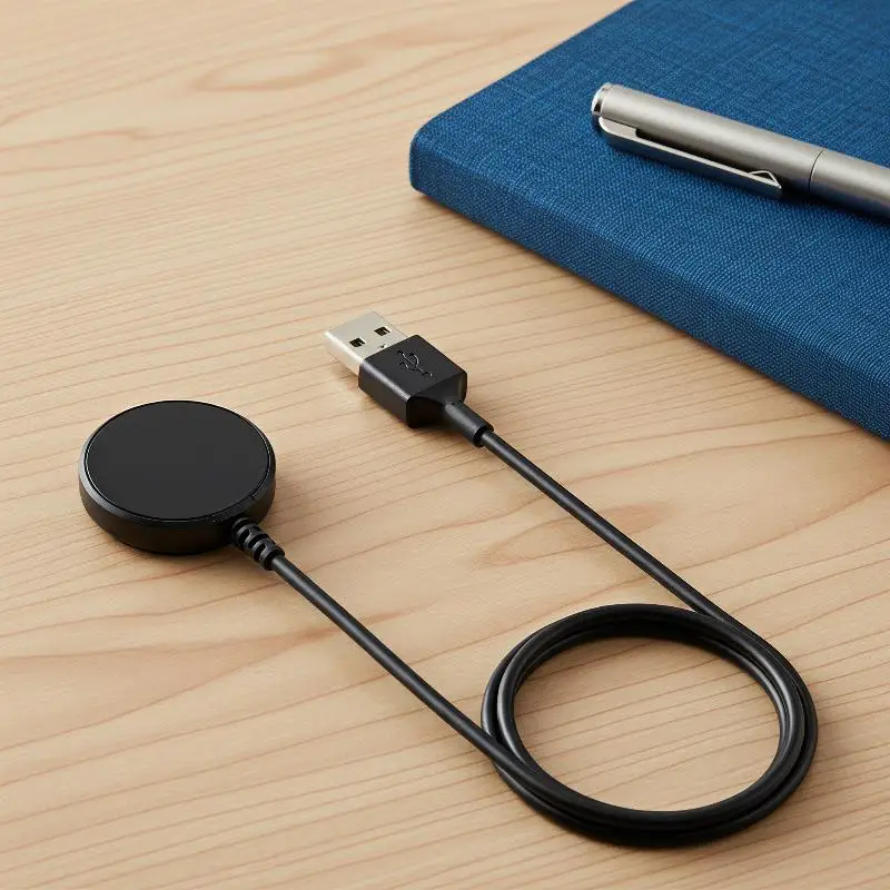 Magnetic Wireless Watch Charger USB Type C Fast Charging Dock Anti-Slip Base for Office Home Travel Charging Use