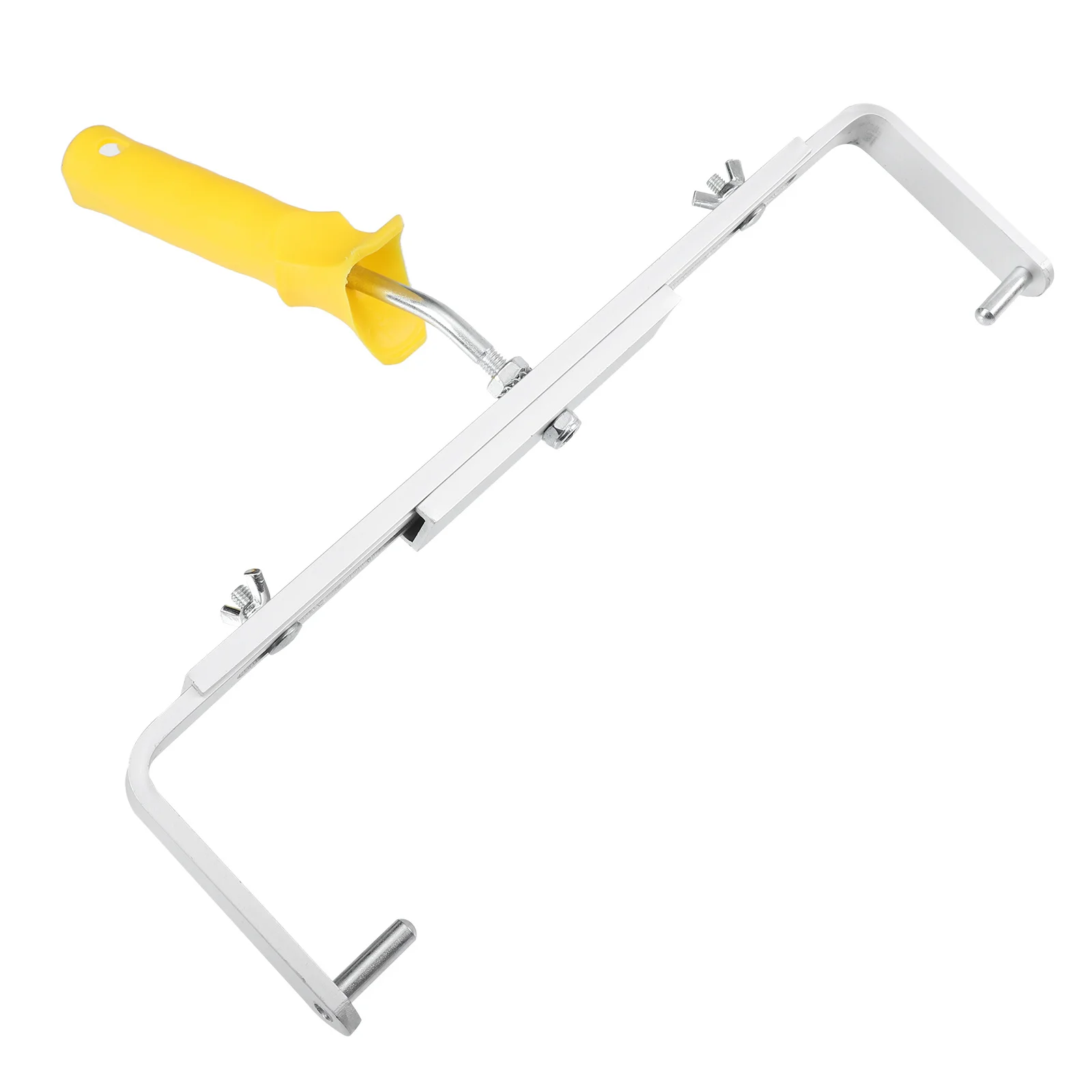 

1Pcs Useful Roller Shelf Simple Easy Use Excellent Workmanship Comfortable Handle Grip Home Tool Roller Brush Rack