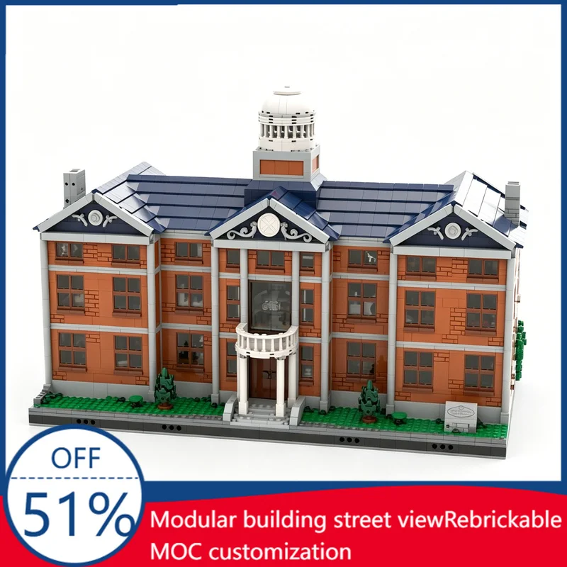 

8153PCS Classic X-Mansion Building Architecture MOC Model Custom Blocks DIY Assembly Educational Toy Collection Home Decor Gift