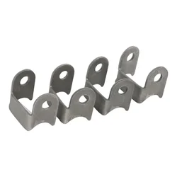 4PCS Durable Upper Lower Mount Bracket Weld-on Kit of Shock Swing Arm for Go Kart Quad Bike ATV Accessories