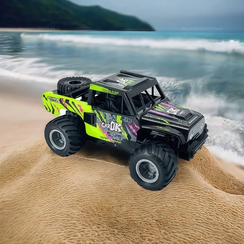 Q191 Waterproof RC Car Off-Road All-Terrain Climbing Truck Kids Remote Control Vehicle Gift for Boys Girls