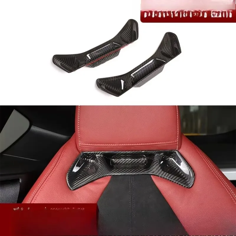 

Tiy For TOYOTA SUPRA MK5 A90 Car Styling Real Carbon Fiber Kit Body Trim Center Console Steering Wheel Outside Mirror Car Access