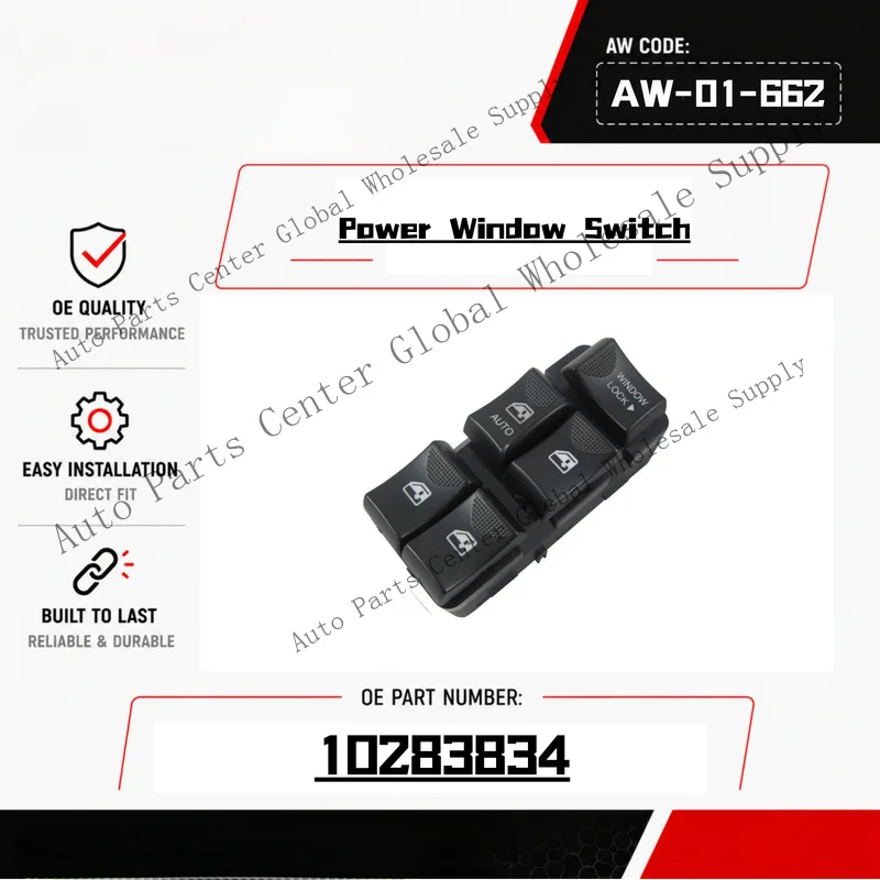Z+ Window Master Switch Front LH Driver Side For 2000-05 Chevy Impala 10283834