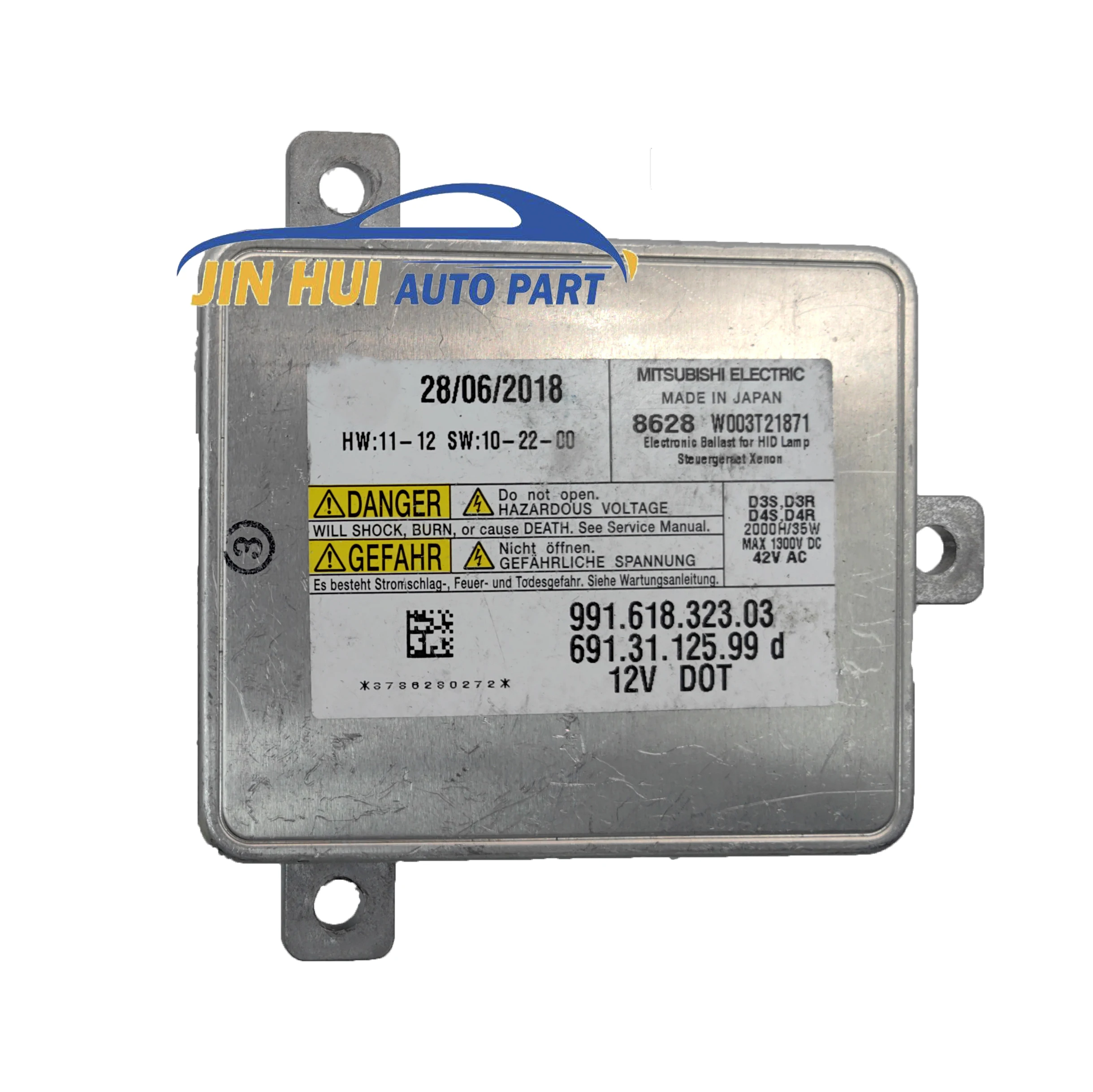 

99161832303 Electric D3S 991.618.323.03 Xenon Headlight Control Unit W003T21871 For Porsch-e 911 991 GT3 Boxste-r Cayma n Maca-n