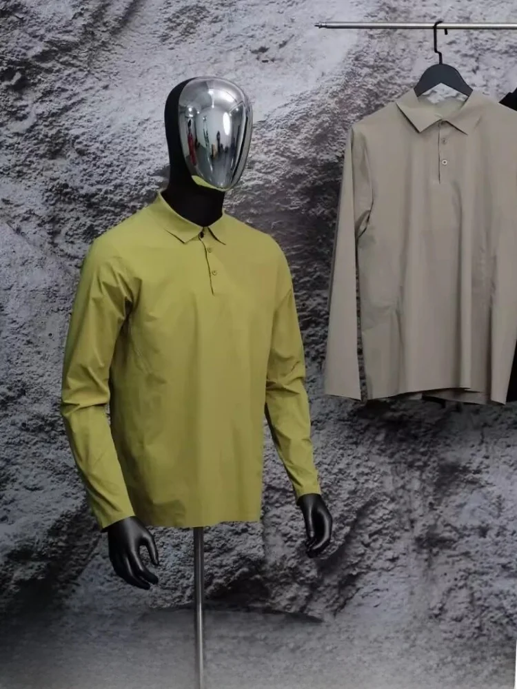 

Мужская футболка Busin Sle 3D с индивидуальным кроем, быстросохнущая, дышащая, высококачественная, модная, осенняя, с длинным рукавом