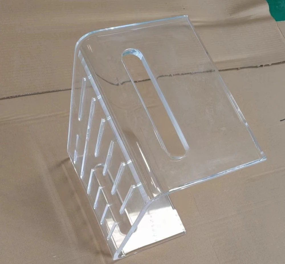 Household Clear Acrylic Mini Stool Non Slip Bath Seat Portable Shoe Changing Bench For Hall Bathroom Space