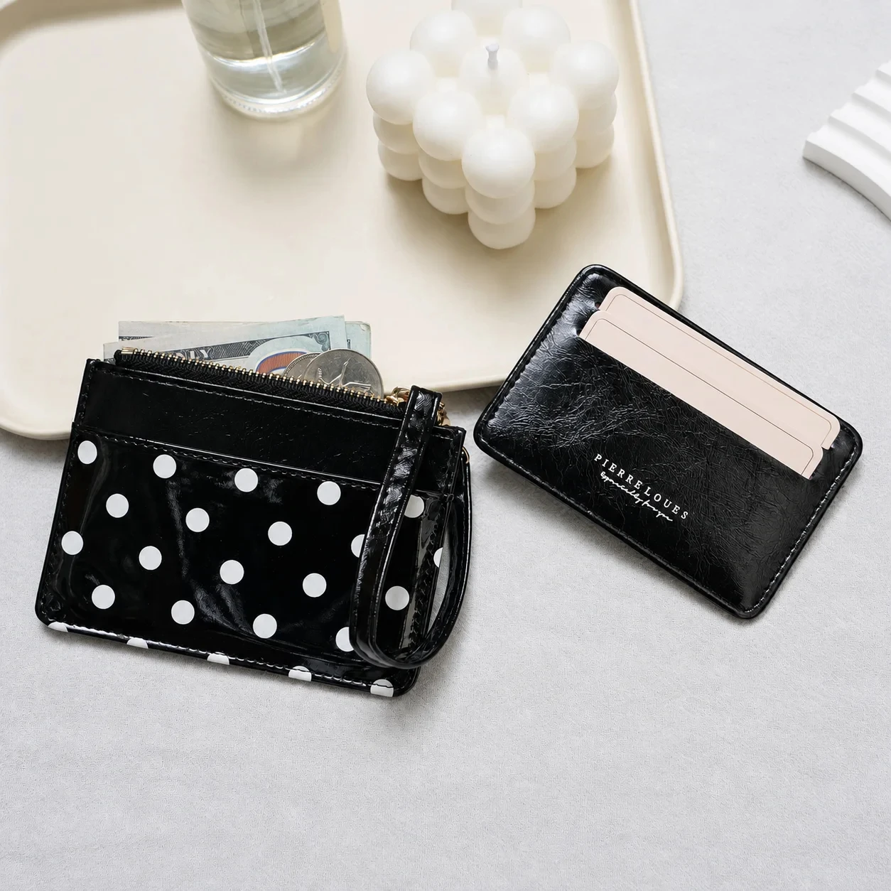 Portmonetka damska z ekoskóry – Slim Card Slot Case recenzja i cena