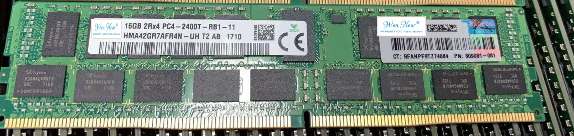 

Для 809081-081 846740-001 16GB 2Rx4 PC4-2400T DDR4 ECC