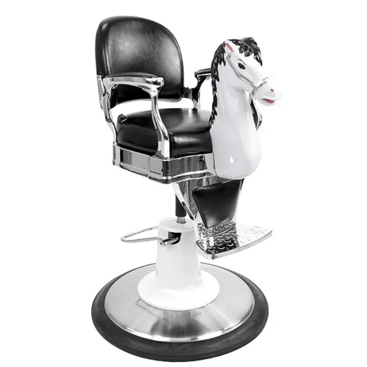 xx- ChairTop Selling Cartoon Barber Chair Baby Hair Salon Chair Super Quality Cute Trojans Comfort Barber Ch* 5