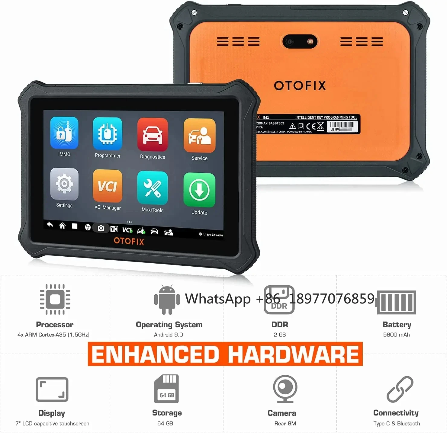 Picture 3: IM1 Car Key FOB Programming Tool Upgrade Of MaxiIM IM508 Diagnostic Scan Tool XP1 Auto Key Programmer 2 Years Free Update