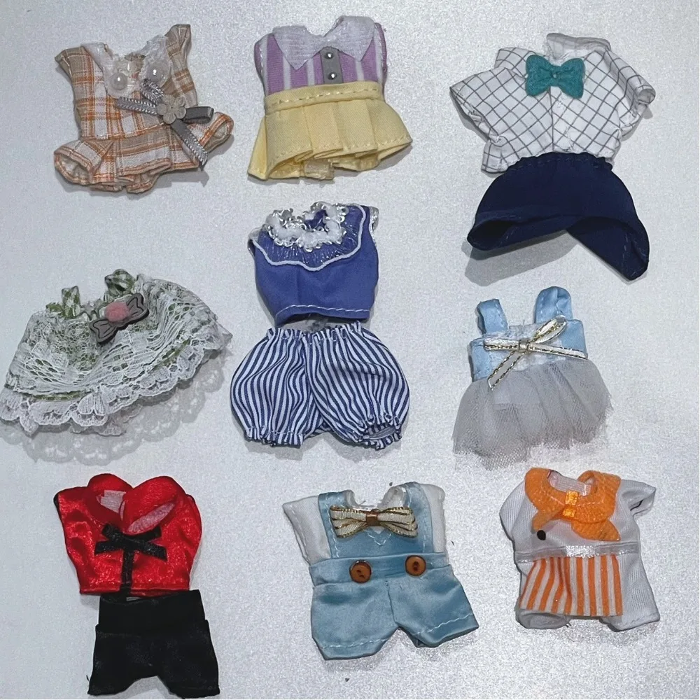 Cute Koala Diary Doll Clothes Skirt Decoration Mini Rabbit Doll Princess Dress Suitable for 8-10cm Doll DIY Doll Accessory