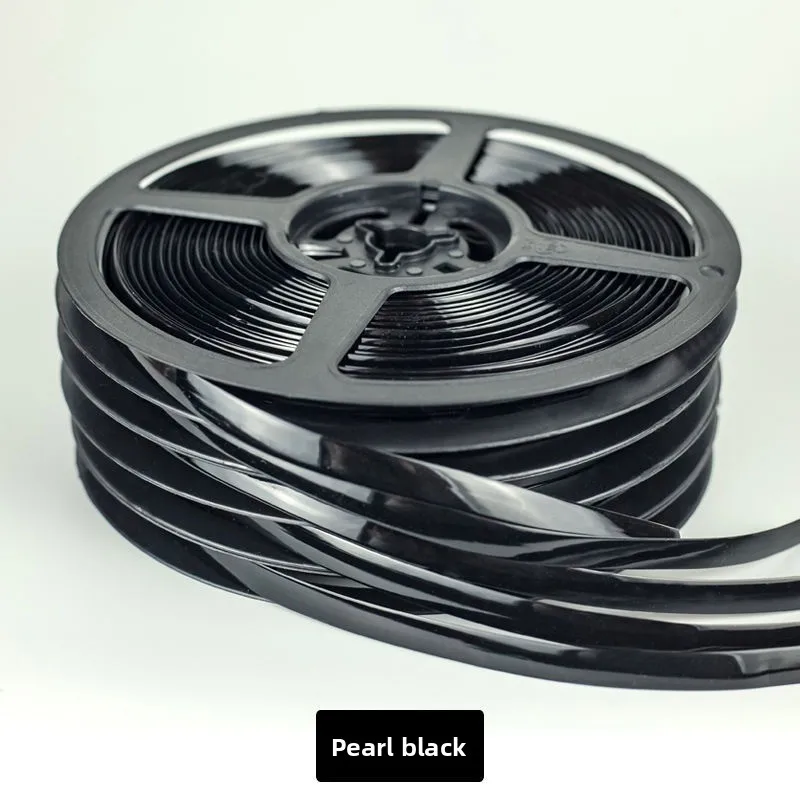 شريط حافة مزخرف ذاتي اللصق - شريط عازل لدرز المطبخ والحمام، زخرفة السقف/الزاوية، خط الجبس #6