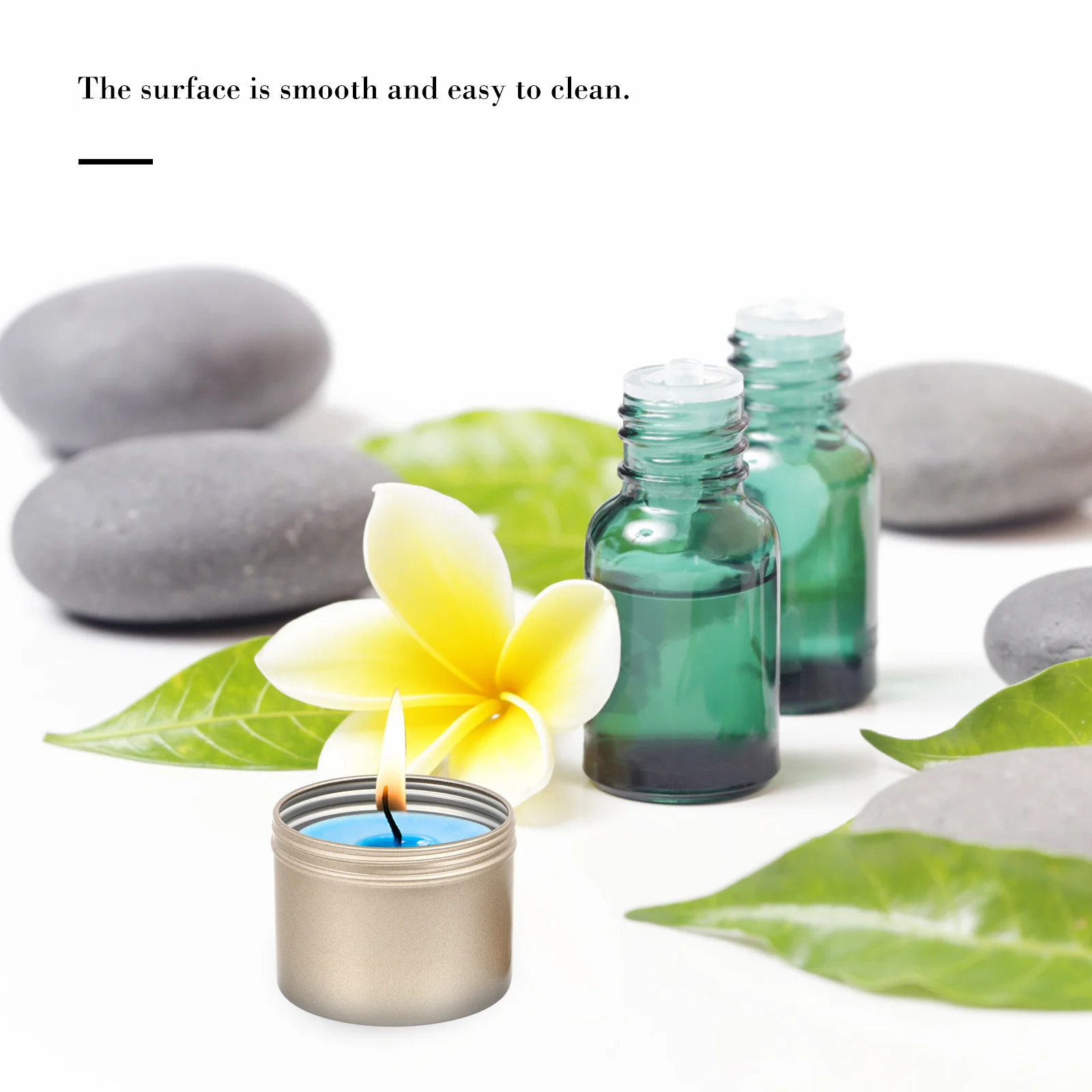 

4pcs 120Ml Aluminum Storage Can Round Screw-Top Lid Dust-Proof Container For Diy Candles Tea Jewelry Empty Metal Box