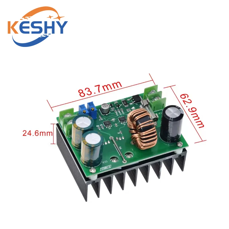 DC 10-60V To 12-80V High Power Boost Module 600W MPPT Solar Constant Voltage Constant Current Vehicle Voltage Regulator Module