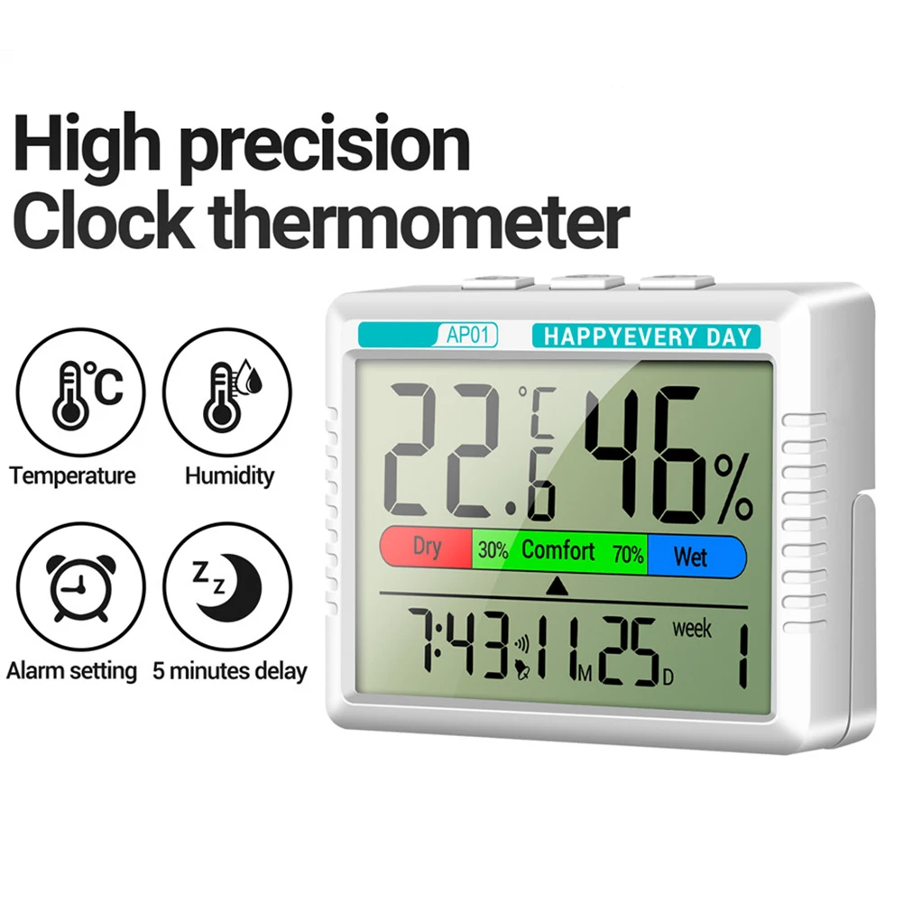 For ANENG  Multi-Scene Measurement Thermometer And Hygrometer Handheld Precision Digital Air Thermometer Hygrometer Tester