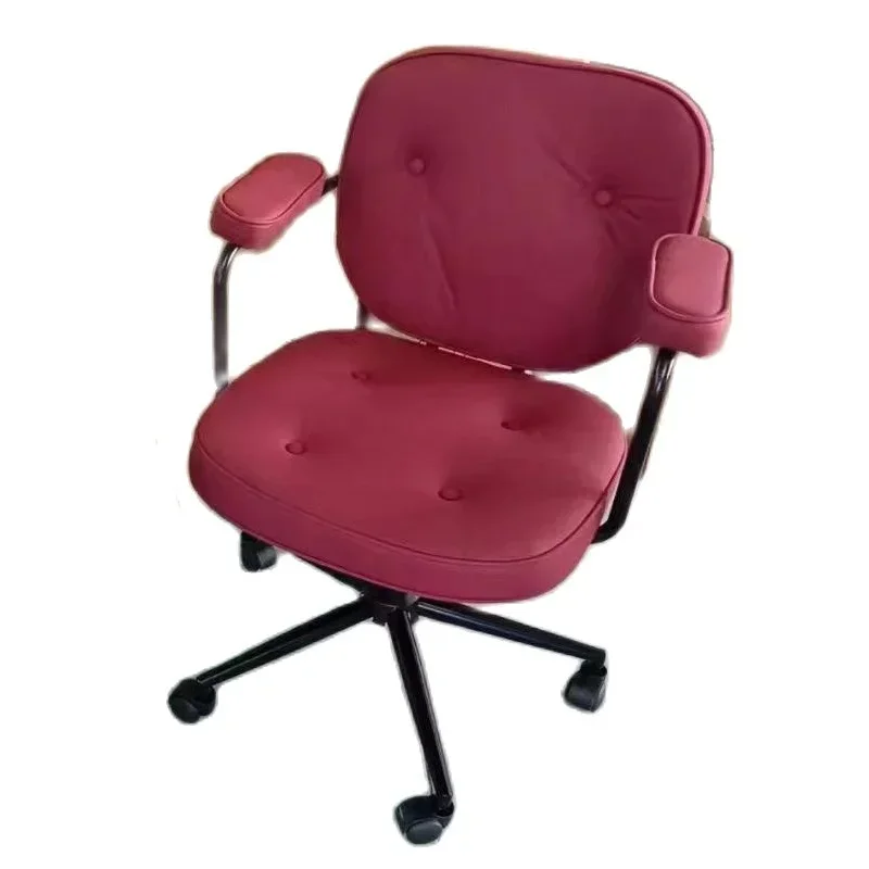 

Computer Chair Home Office Lift Swivel Chair Study Comfortable Simple Backrest Seat Bedroom Dormitory Desk Chair