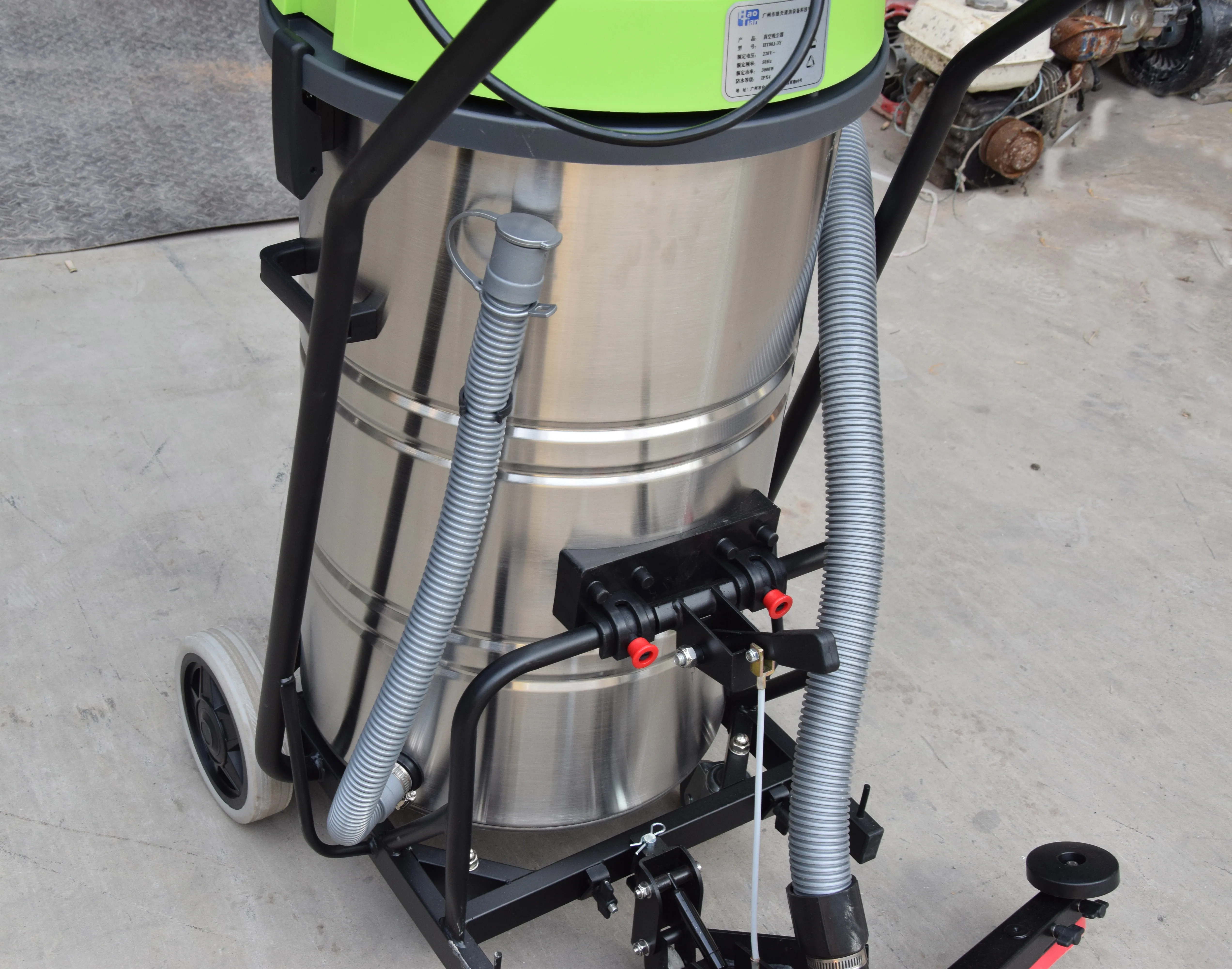 3kw 완전 자동 정지 산업용 진공 청소기