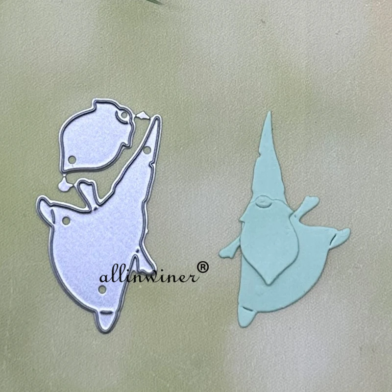 Gnome car bear Metal Cutting Dies Stencils For DIY Scrapbooking Decorative Embossing Handcraft Die Cutting Template