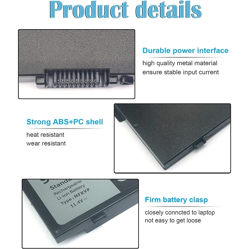 Imagem -04 - Bateria para Dell Precision 15 7510 7520 M7510 17 7710 7720 M7710 Series M28dh 1g9vm T05w1 0fny7 Twcpg 451-bbsf 91wh Mfkvp-gr5d3