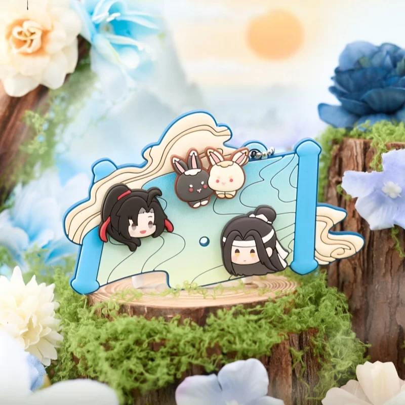 

Mo Zao Zu Shi Q Version Blind Box Mystery Pendant Toy Flower Language And Honey Shadow Series Wei Wuxian Lan Wangji Collectible