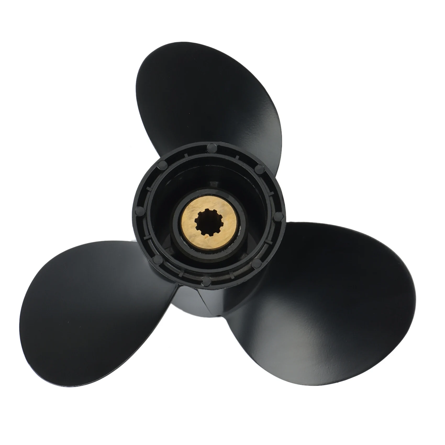 

Propeller 9 1/4X12 58100-89L50-019 For Outboard Engines DF9.9B DF15A DF20A Aluminum 10 Tooth Spline RH-A08Q