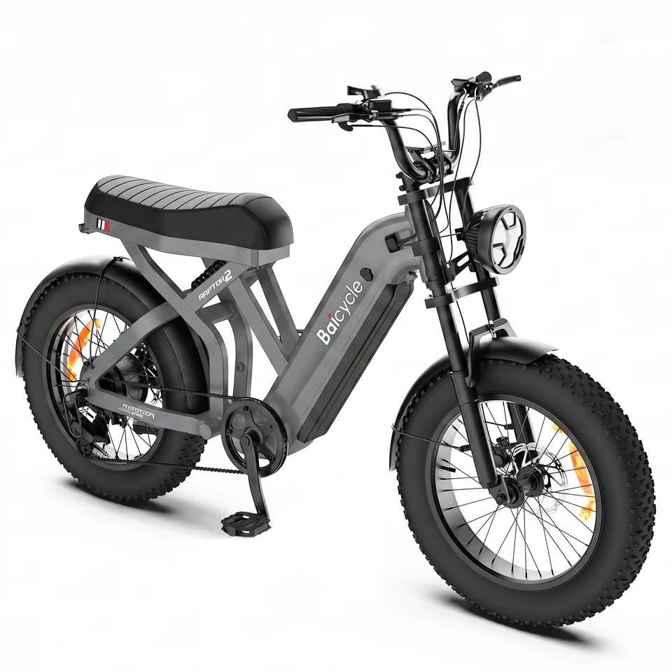 Electric Bike for Adults, 3000W Motor, 40MPH Top Speed, 52V 31.5Ah Battery, Up to 85 Miles Range, 20" Fat Tires, Off Road Mountain E-Bike