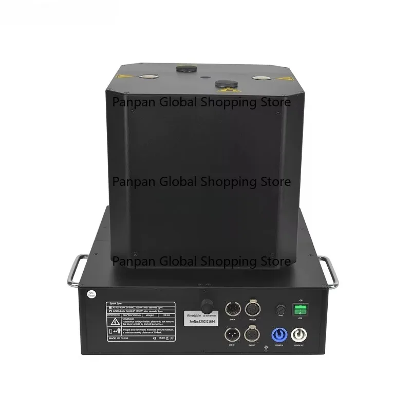 Rotating Dual Head Sparkular Machine 360 Degree Spin Cold Spark Machine for Stage Show