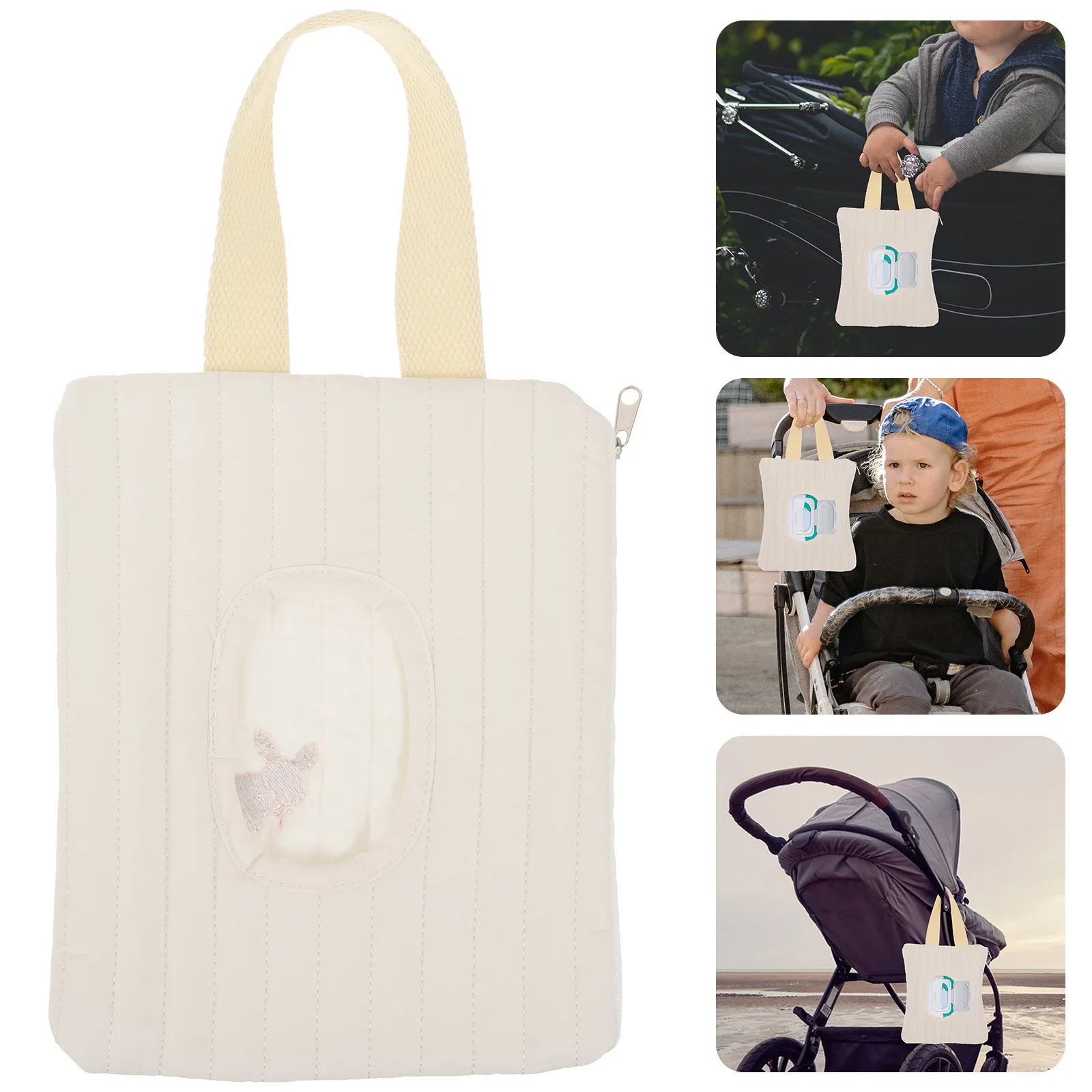 

Многоразовый диспенсер для влажных салфеток, портативная сумка для переноски салфеток, просторный портативный чехол для влажных салфеток, дорожный чехол для детских салфеток для автомобиля