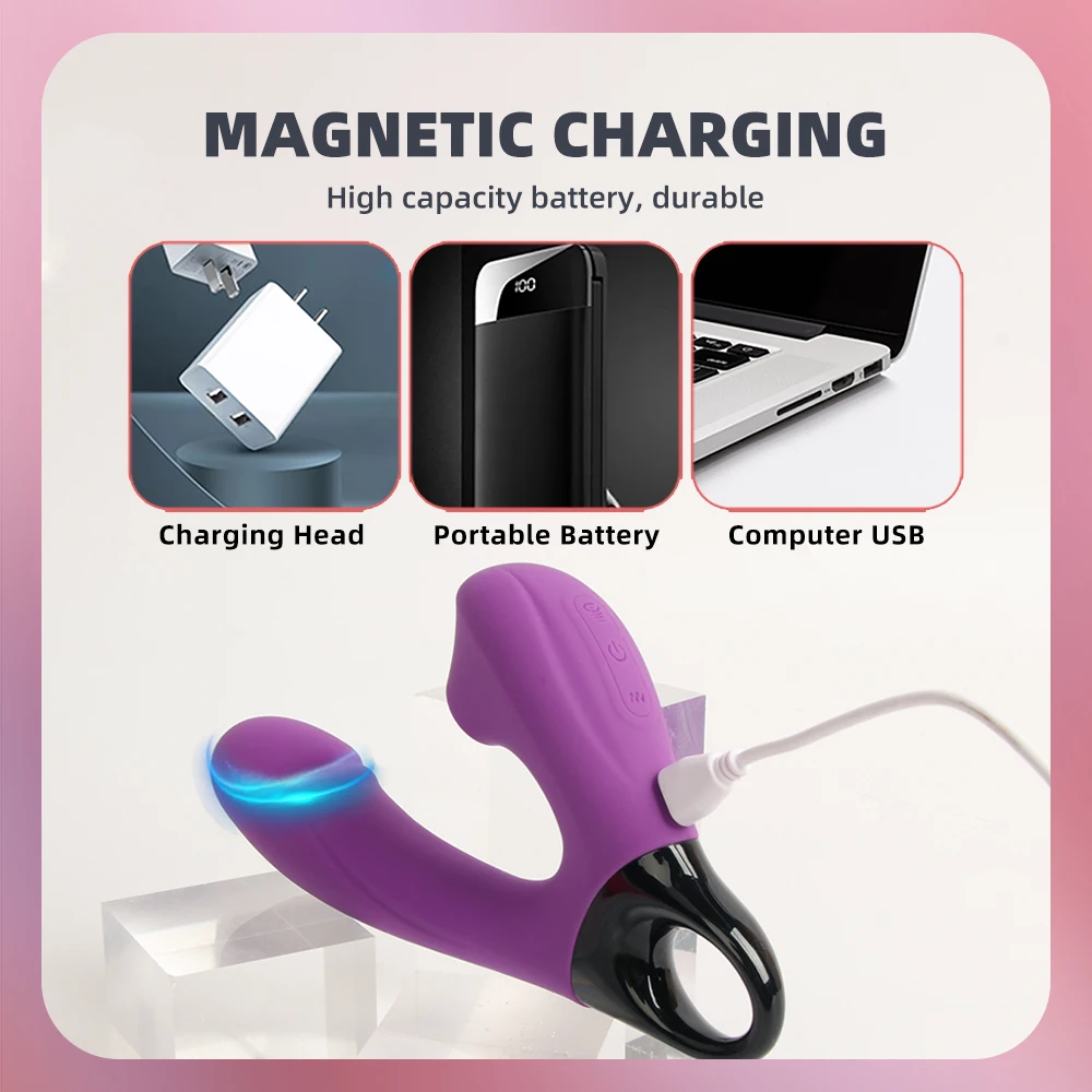For Women Powerful Clitoral Vibrator Clit Clitoris Sucker Sucking Vacuum Stimulator Dildo Sex Toys Female Goods for Adults Shop view 4