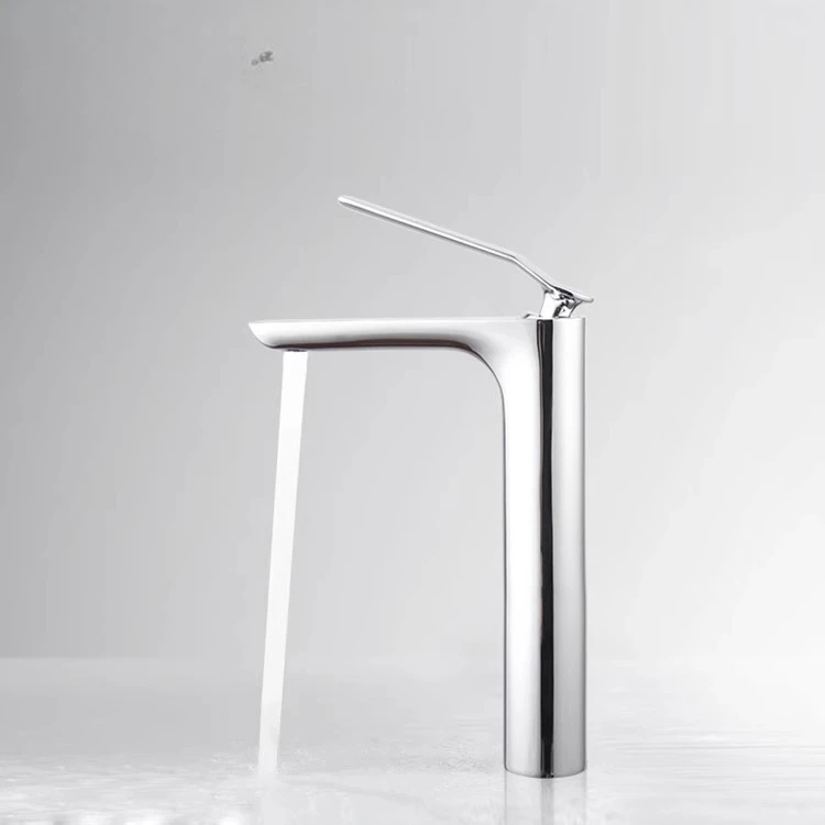 

German bathroom faucet fashion basin faucet high pole hot and cold