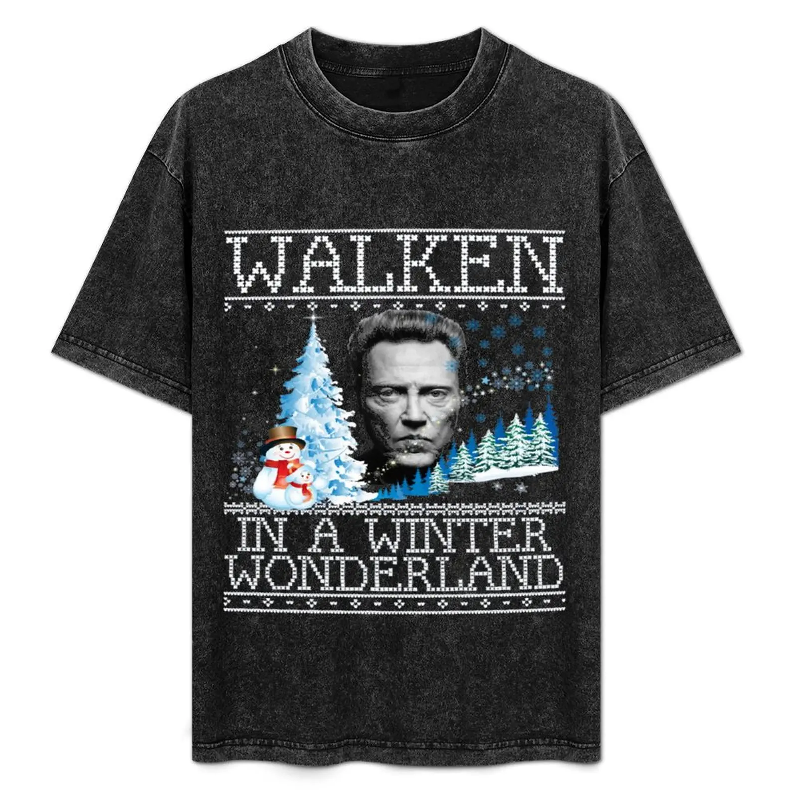 

Gift For Men Christopher Walken movie Christmas Jumper T-Shirt vintage clothes korean fashion blacks black t shirts for men