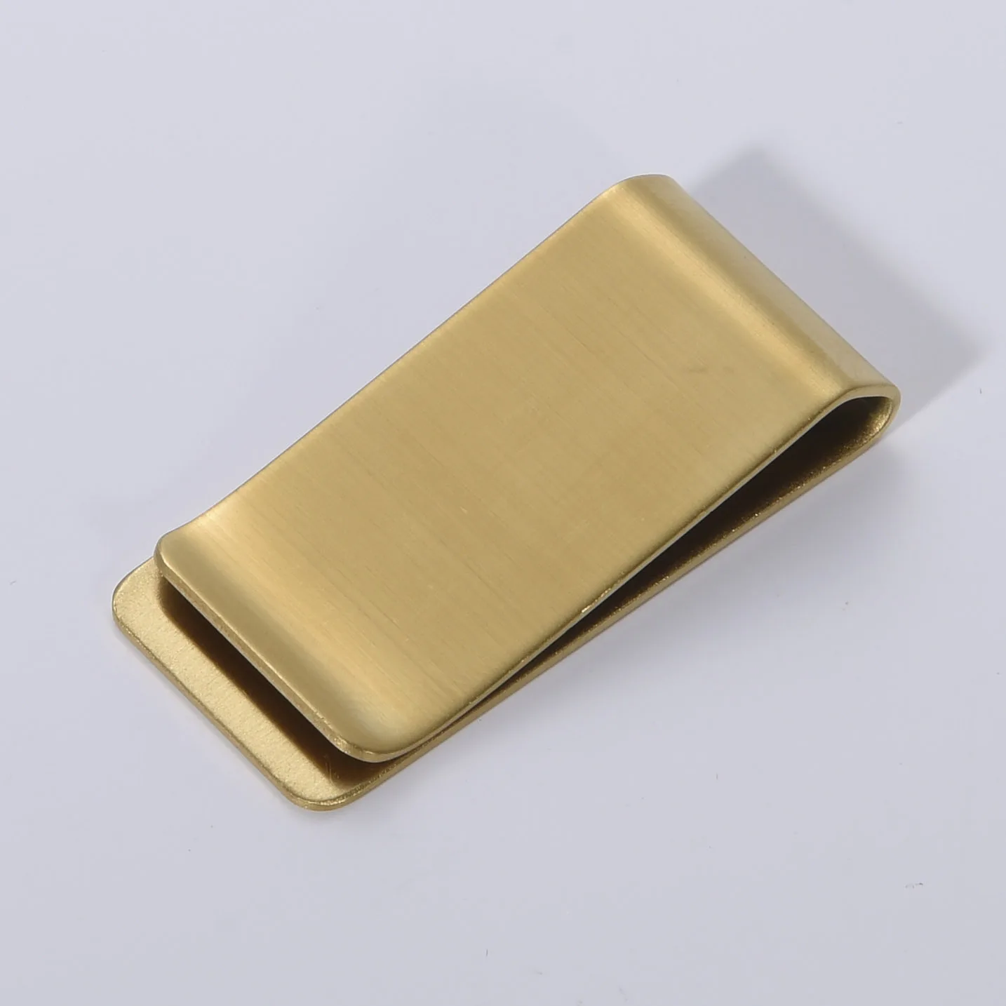 Stainless Steel Minimalist Style Adult Change Clip Paper Money Creative Fashion Portable Metal Money Clip Wholesale