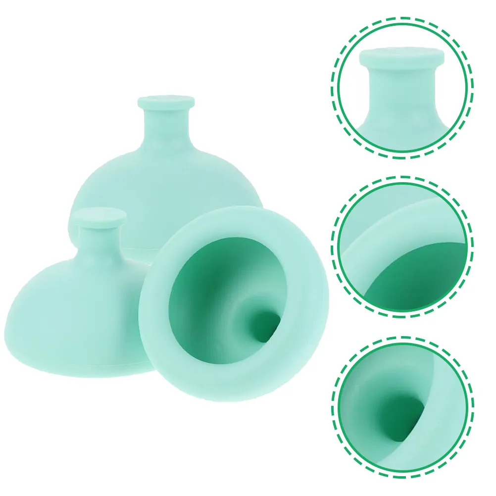 Phlegm and Mucus Removal Device from Lungs Silicone Palm Chest Percussion Cup Infant Cupping Cups